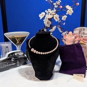 Kate Spade Modern Pearls Collar Necklace - Light Pink